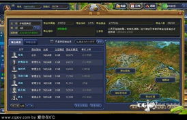 網頁游戲 富人國 界面設計作品欣賞