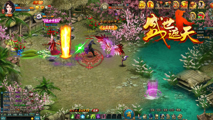 盛世遮天 沉浸式游戲場景與開服動態(tài)全解析